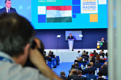 Viktor Orban na EPP v Madridu (foto: flickr).