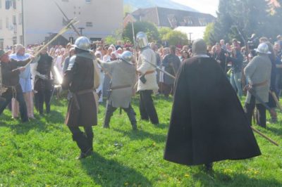 Uprizoritev slovenskega kmečkega upora pred 500 leti (Foto: STA)