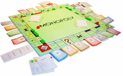 Igralna plošča Monopoly. Foto: Twitter