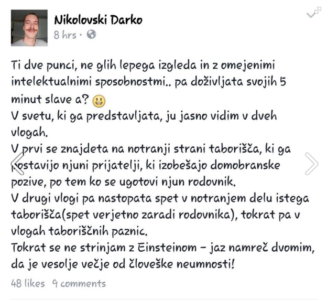 Raper in nekdanji član stranke Zares Darko Nikolovski (Foto: FB)