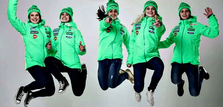 Slovenska ženska reprezentanca zagotovo sodi v sam vrh ženskih skokov (foto: facebook).