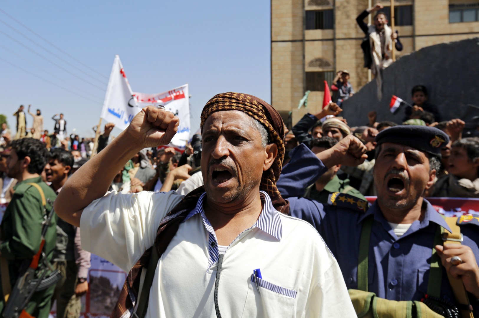 Protesti v Jemnu (foto: epa).
