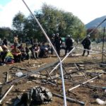 S terena: v Brežicah zgorelo 27 šotorov, migranti delali selfije, poškodovani dve prostovoljki 6