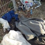 V ŽIVO s terena: migranti zažigali pohištvo, za sabo puščajo kupe smeti 8