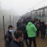Na Dobovo pripel vlak 1