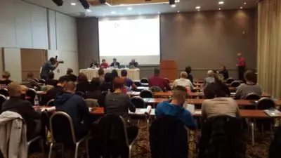 Udeleženci posveta. Foto: A. D.