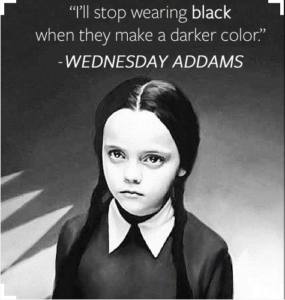 Wednesday Addams. Foto: Twitter