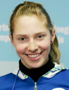Pri 15 letih je Ana Bucik nastopila na olimpijskem festivalu evropske mladine (foto: sta).