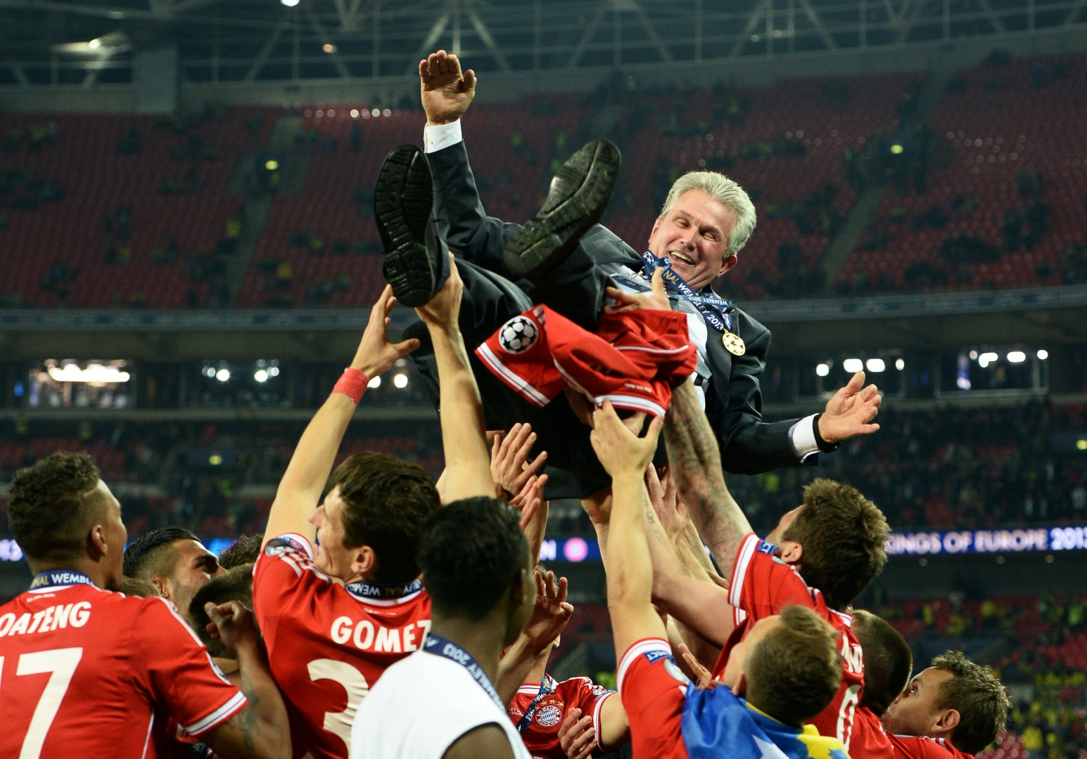 Jupp Heynckes je zadnji trener, ki je z Bayernom osvojil Ligo prvakov leta 2013 (foto: EPA).
