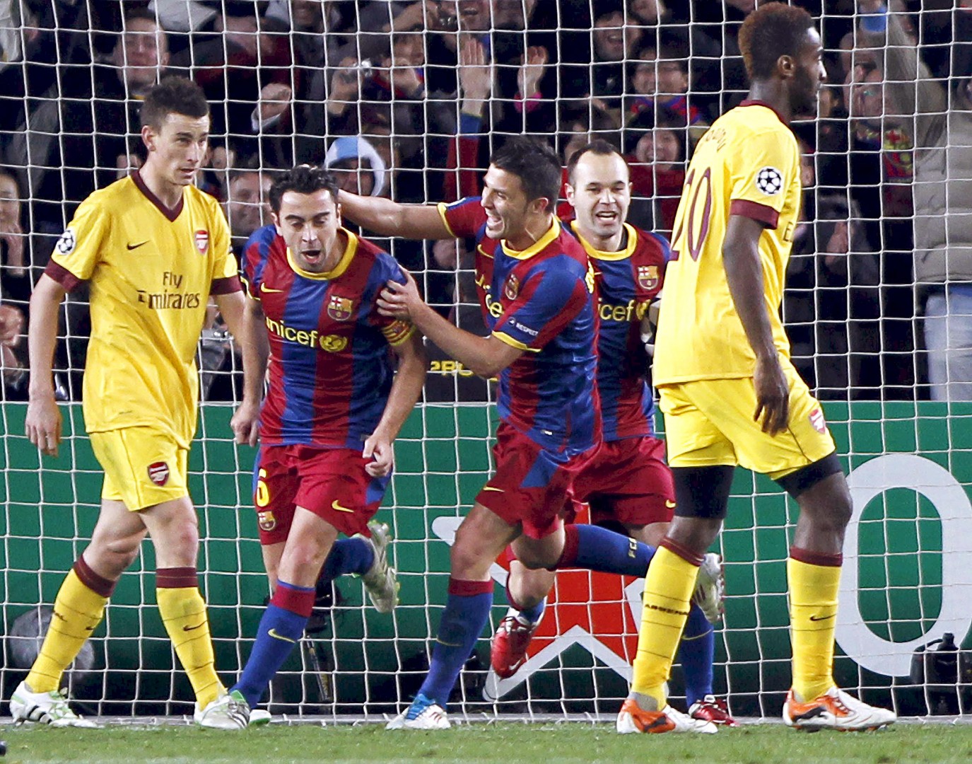 Barcelona in Arsenal sta se pomerila v finalu Lige prvakov leta 2006, takrat je zmagala Barca (foto: EPA).
