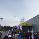 Protestniki v Šenčurju: Šefic migrante pozdravlja, župane odslavlja 1