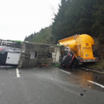 [FOTO] Štajerska avtocesta zaradi hude prometne nesreče zaprta v obe smeri 1