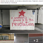 Skrajneži s sovražnimi grafiti tudi nad frančiškane. Ali za napadi stoji študentska Iskra? 1
