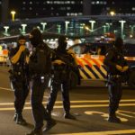 [FOTO] Policija evakuirala letališče v Amsterdamu 1