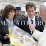 Peter Prevc na obisku pri papežu Benediktu 3
