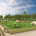 Sanjska služba v Etnokampu Velika Planina je v celoti črnja gradnja 1