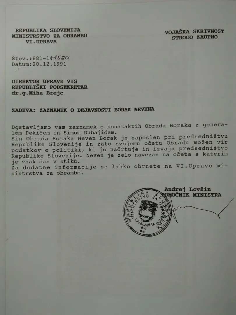To je publicist Veno Karbone- protiosamosvojitelj in Kučanov svetovalec, danes pa ugledni profesor 1