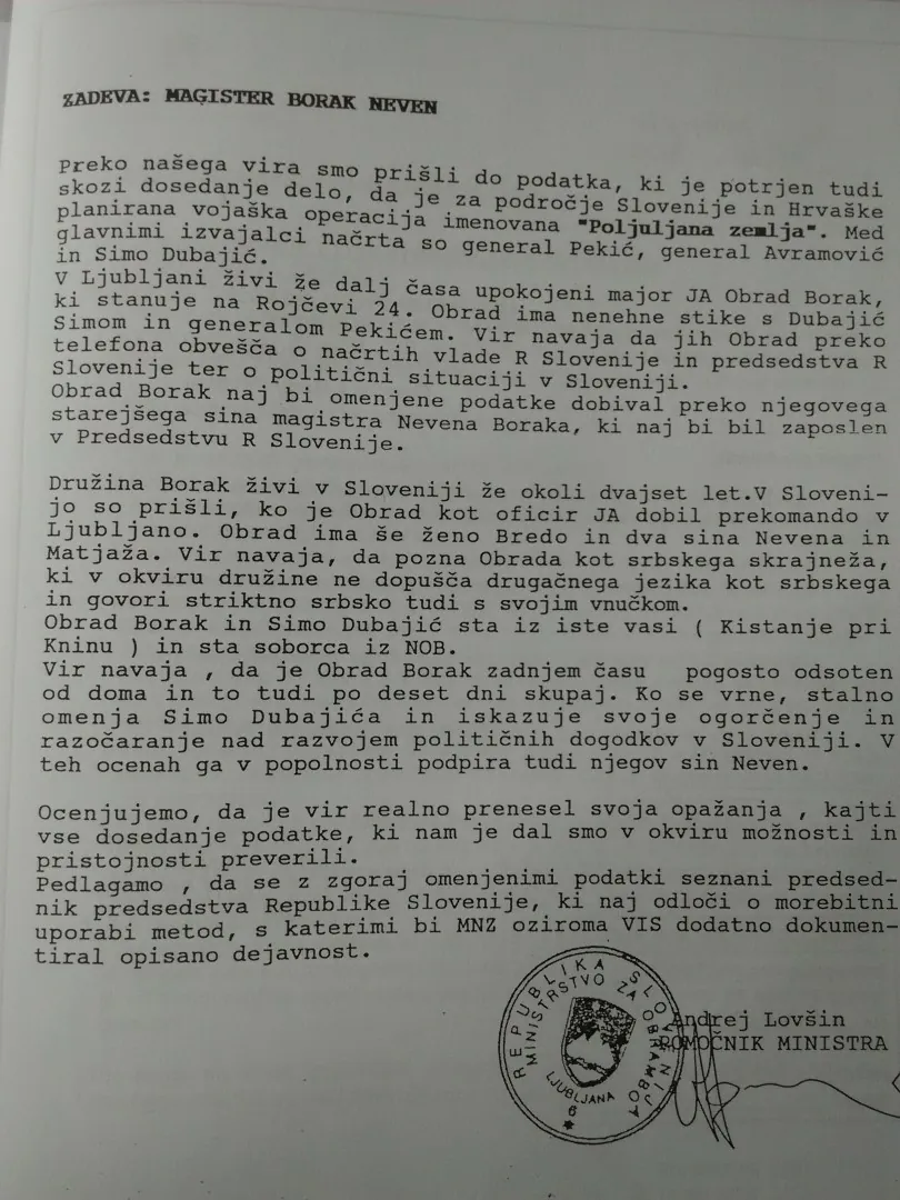 To je publicist Veno Karbone- protiosamosvojitelj in Kučanov svetovalec, danes pa ugledni profesor 2
