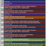 TV SPORED (sobota, 21.8.2016) 1