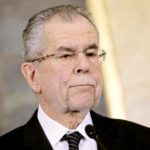 Avstrijski predsednik Alexander Van der Bellen.