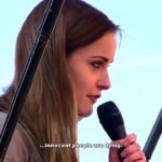 Poljakinja Justyna Helcyk: Naš ščit je naša sveta vera! Naše orožje je domoljubje!