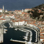 Piran. Piranski zaliv, naselje, pokrajina