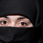 Muslim woman in vail