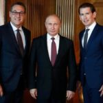 Putin, Strache in Kurz