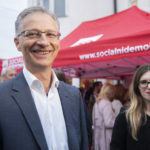 Ljubljana, SD.Evropske volitve 2019.Volilni stab SD.Igor Luksic.