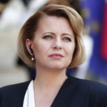 Slovakian President Zuzana Caputova in Paris