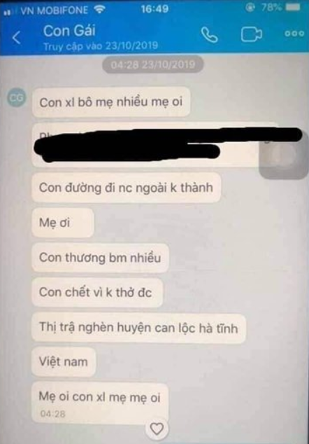 Šokatna izpoved umrle na tovornjaku smrti, 26 letne Vietmanke Pham Thi Tra My . (vir Twitter)
