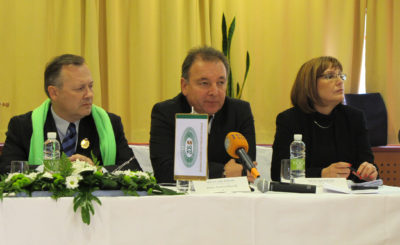 Zoran Dernovšek, Andrej Šircelj in Brigita Čokl (Foto: STA)