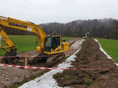 Zoran Jankovič na nezakonit način hoče zgraditi kanal C0 na vodovarstvenem območju. (Foto: bralec Nove24TV)