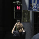 Semafor Same-sex traffic lights in Madrid