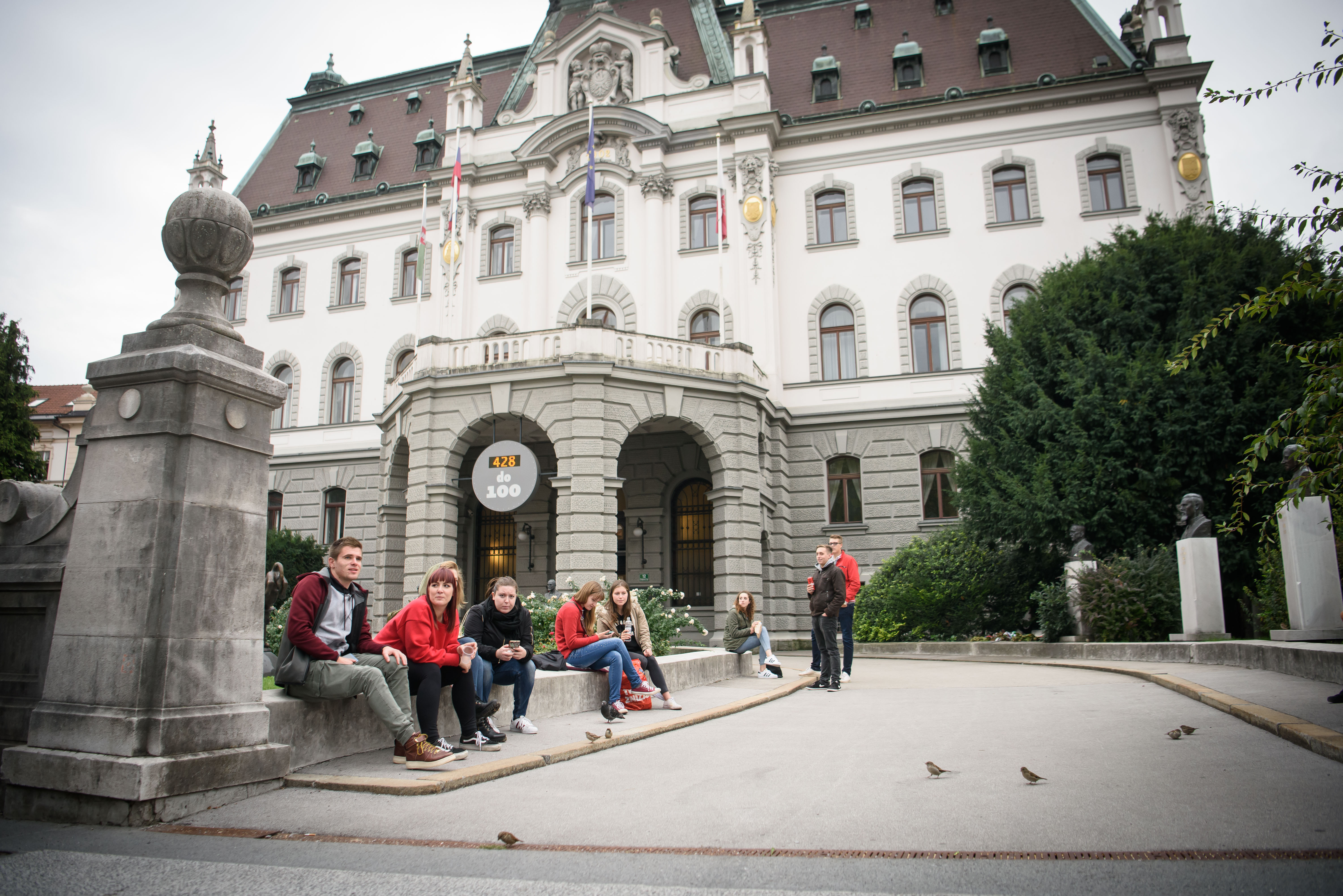 Ljubljanska univerza praznuje 100. obletnico delovanja. (Foto: STA)