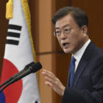 South Korean President Moon Jae-in speaks on third anniversary of inauguration