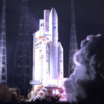 Izstrelišče Kourou v Francoski Gvajani , kjer bo v vesolje poletela raketa Vega s 53 sateliti, med njimi pa bosta tudi slovenska Trisat in NEMO-HD (Foto: Center odličnosti Vesolje-SI/STA)