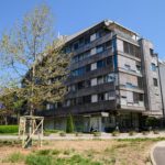 Ljubljana, Kolodvorska ulica.Radiotelevizija Slovenija (RTV Slovenija).