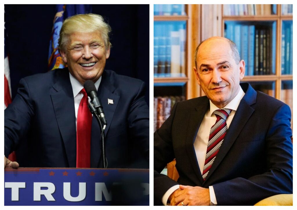 Bomo v Sloveniji kmalu gostili Donalda Trumpa? Ameriški predsednik Janši obljubil obisk