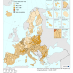 Povprečno število smrti med 41 in 50 tednom v letu 2020