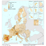 Število smrti med 10 in 18 tednom v letu 2020