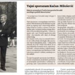 Tajni sporazum Kučan – Milošević
