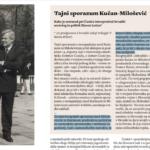 Tajni sporazum Kučan-Milošević na škodo Hrvatov