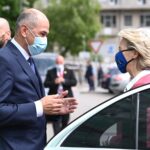 janša von der leyen