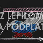Z lepilom na podplatih