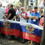 Slovesnost ob Ruski kapelici leta 2016, politkolesarji