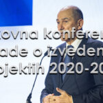 Tiskovna konferenca vlade o izvedenih projektih 2020-2022