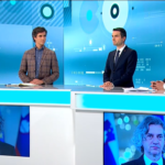 Luka Mesec, Tanja Fajon, Tarča