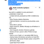 Vidni član ZB NOB Janez Stariha je kot pravi borec sestavil seznam motečih kulturnikov za odstrel