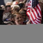 Rally for Republican candidate for governor of Arizona Kari Lake, in Glendale, Arizona